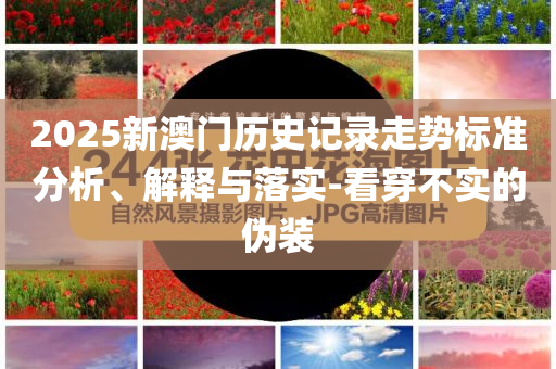 2025新澳門歷史記錄走勢標(biāo)準(zhǔn)分析、解釋與落實(shí)-看穿不實(shí)的偽裝
