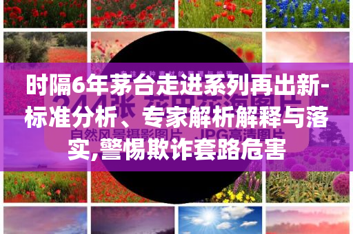 時隔6年茅臺走進(jìn)系列再出新-標(biāo)準(zhǔn)分析、專家解析解釋與落實,警惕欺詐套路危害