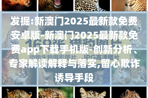 發(fā)掘:新澳門2025最新款免費(fèi)安卓版-新澳門2025最新款免費(fèi)app下載手機(jī)版-創(chuàng)新分析、專家解讀解釋與落實(shí),留心欺詐誘導(dǎo)手段