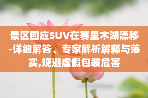 景區(qū)回應SUV在賽里木湖漂移-詳細解答、專家解析解釋與落實,規(guī)避虛假包裝危害