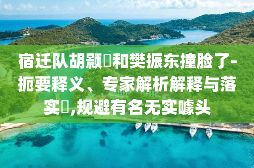 宿遷隊(duì)胡顥瑀和樊振東撞臉了-扼要釋義、專家解析解釋與落實(shí)?,規(guī)避有名無實(shí)噱頭