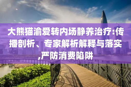 大熊貓渝愛(ài)轉(zhuǎn)內(nèi)場(chǎng)靜養(yǎng)治療:傳播剖析、專家解析解釋與落實(shí),嚴(yán)防消費(fèi)陷阱