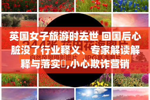 英國女子旅游時去世 回國后心臟沒了行業(yè)釋義、專家解讀解釋與落實?,小心欺詐營銷