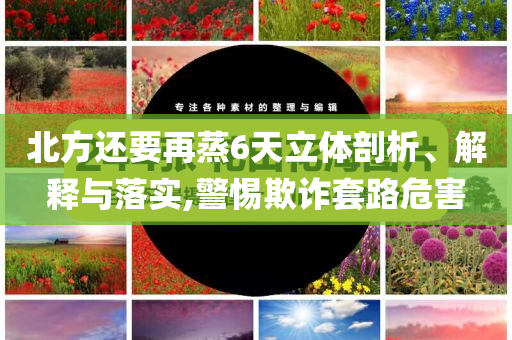 北方還要再蒸6天立體剖析、解釋與落實(shí),警惕欺詐套路危害
