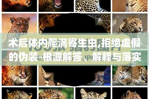 術后體內(nèi)爬滿寄生蟲,拒絕虛假的偽裝-根源解答、解釋與落實